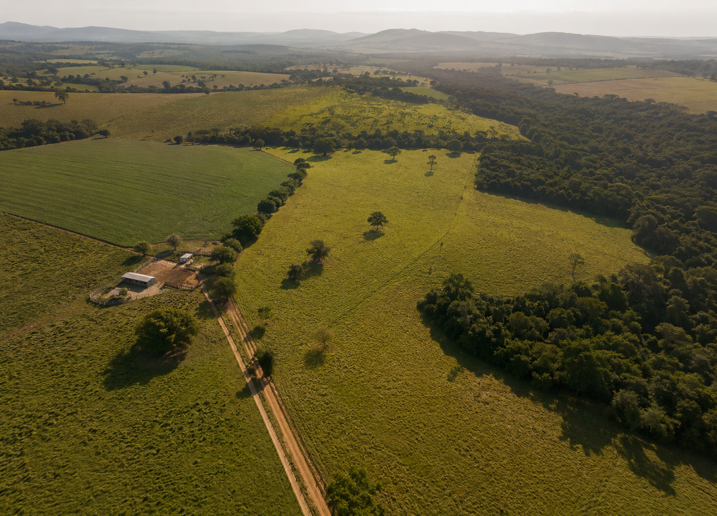 Área rural que precisa de Cadastro Ambiental Rural e regularização ambiental