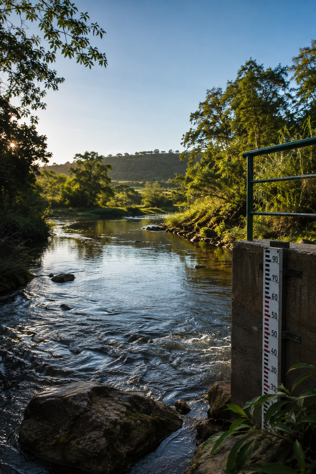Paisagem rural para outorga de recursos hídricos